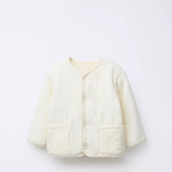 Zara Cream Kids Jacket